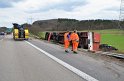 Bierlaster umgestuerzt A 3 Rich Frankfurt Hoehe AS Lohmar P084